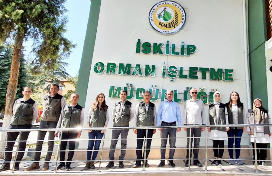 FERDİ ÖZER İSKİLİP ORMAN İŞLETME MÜDÜRLÜĞÜ’NÜ ZİYARET ETTİ